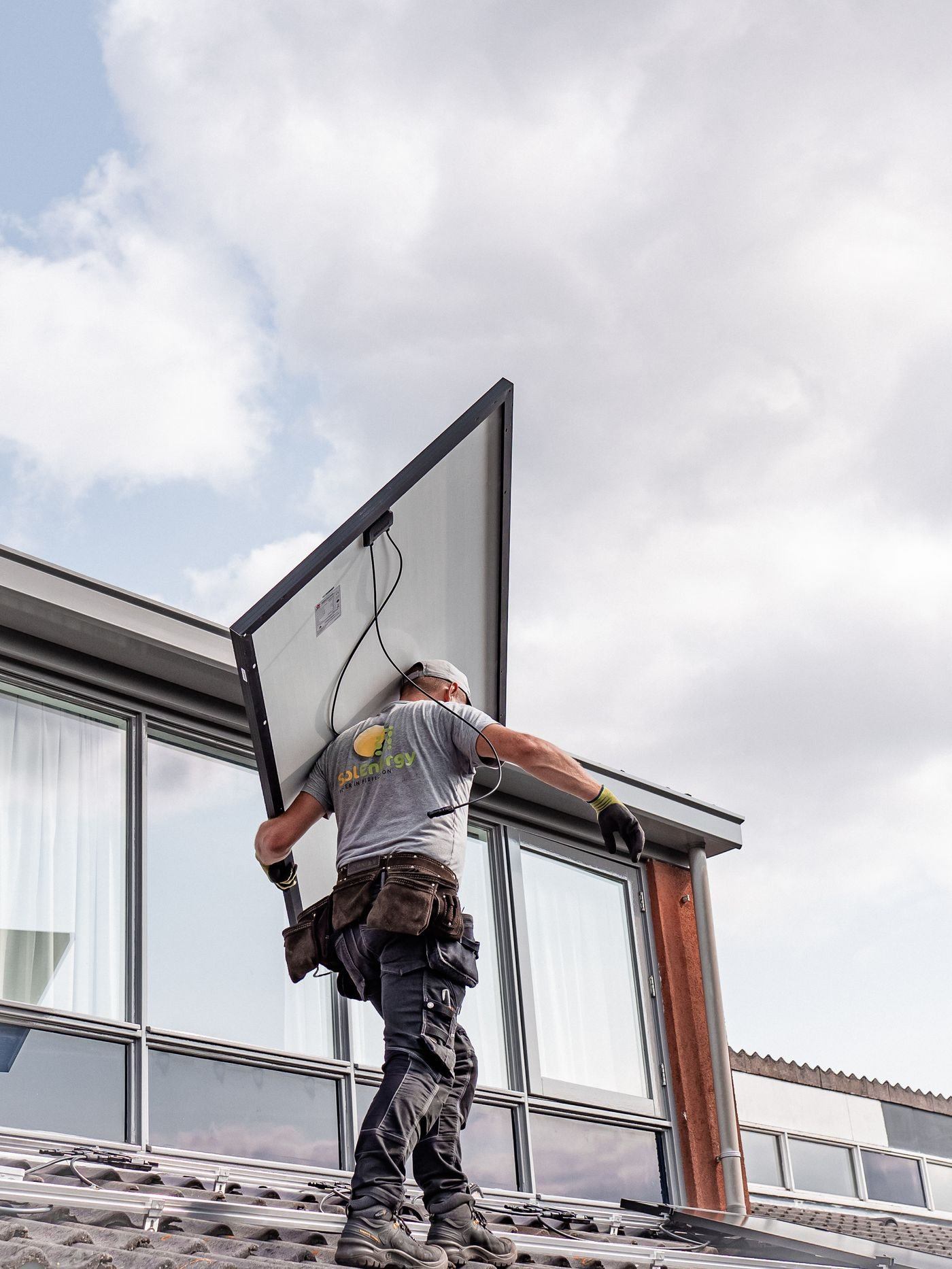 Solar panel installation — illustrative Pexels photograph