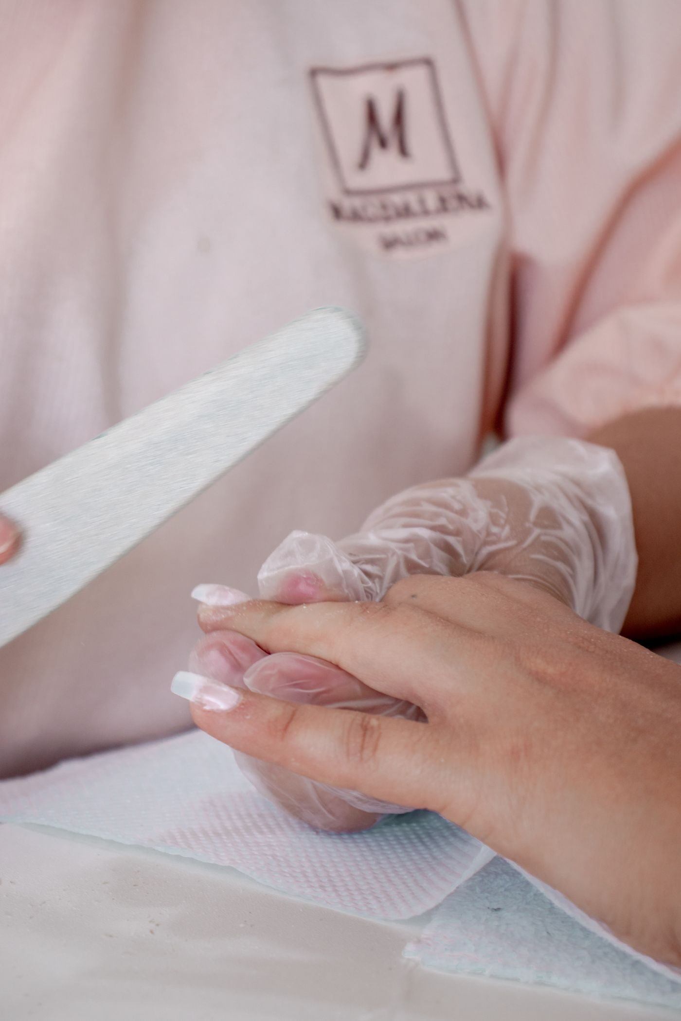 Photo of a Person's Hand Getting a Manicure — illustrative Pexels photograph