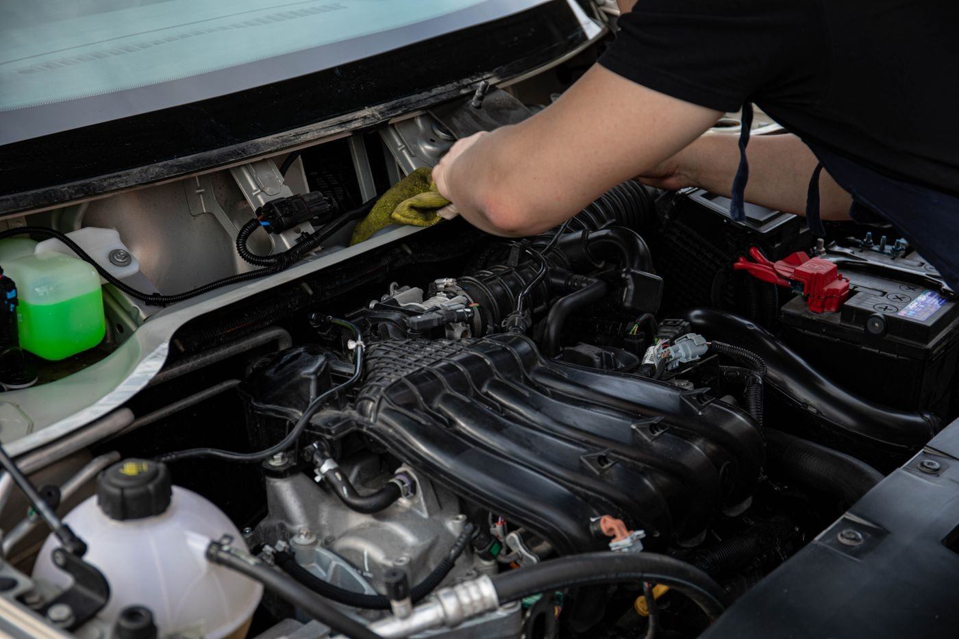 Car engine repair — illustrative Pexels photograph