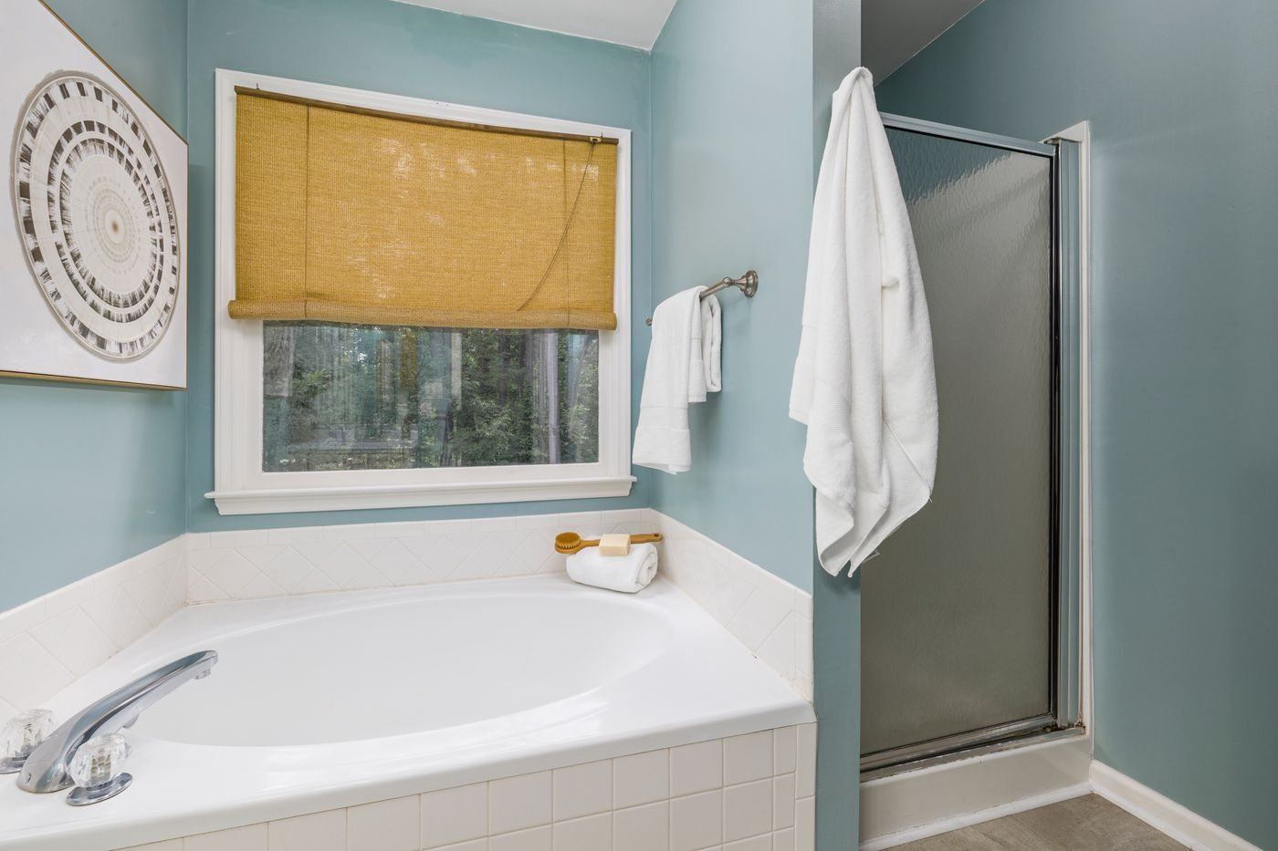 Interior Design of of Bathroom with Bathtub and Shower — illustrative Pexels photograph